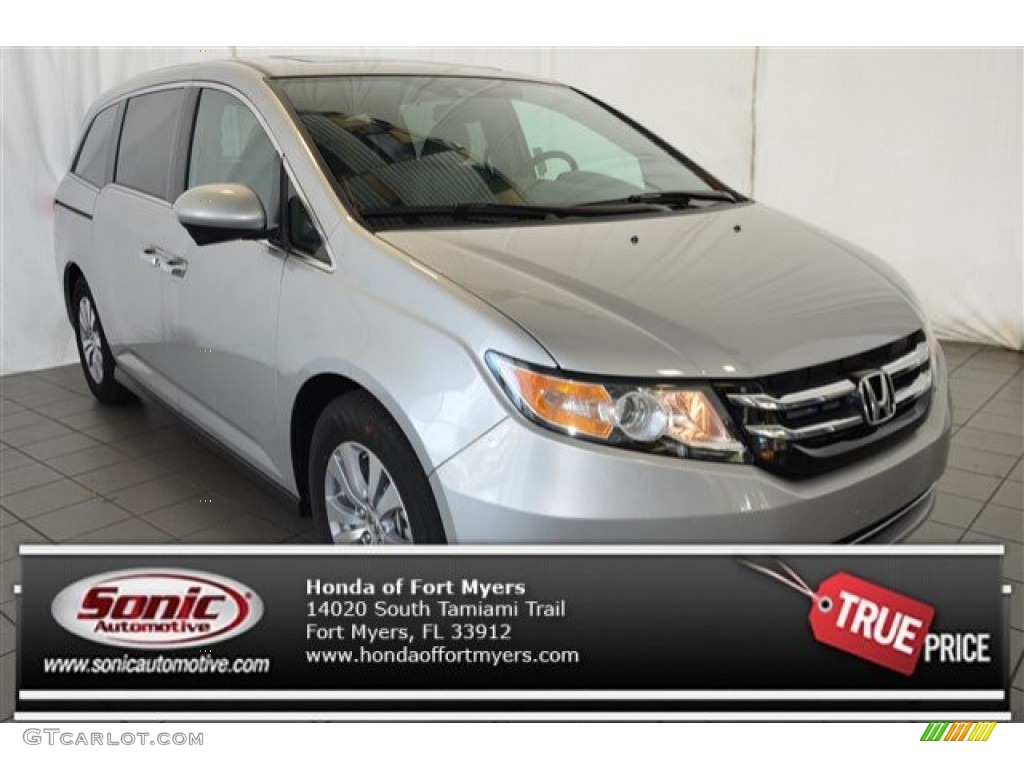 Alabaster Silver Metallic Honda Odyssey