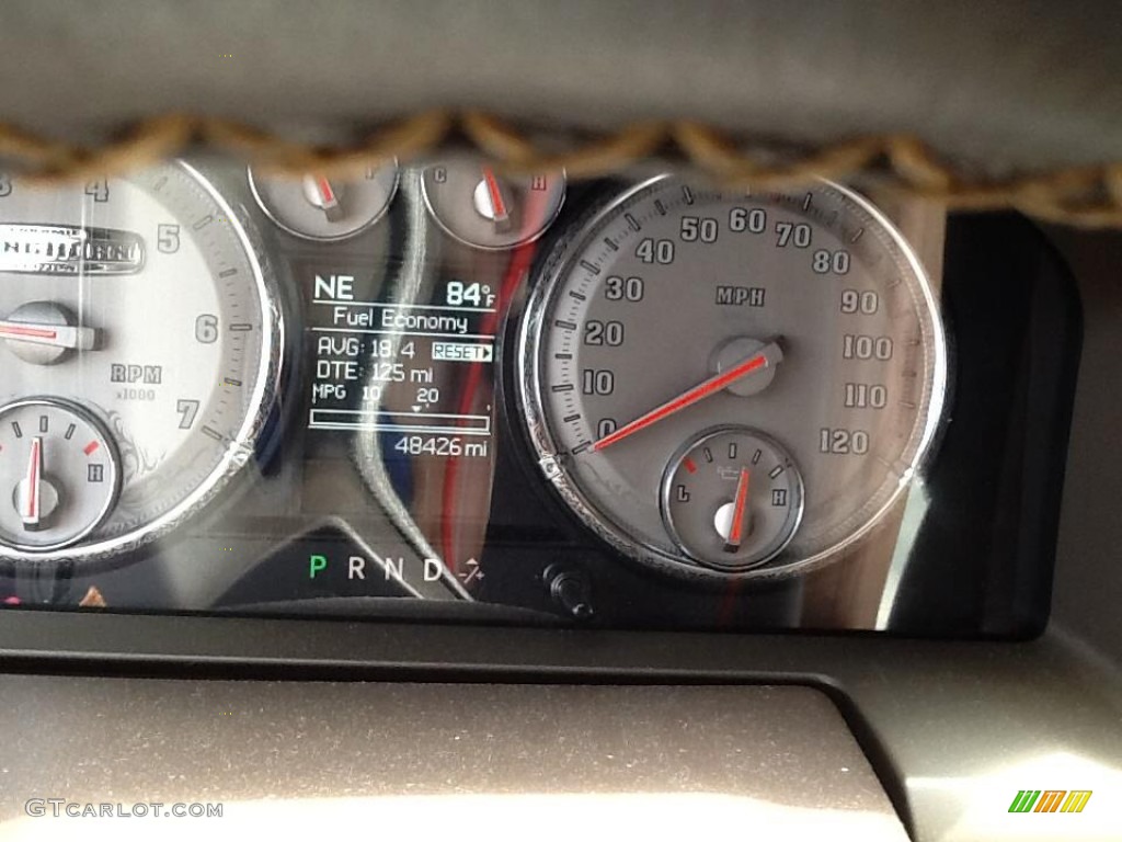 2012 Ram 1500 Laramie Longhorn Crew Cab - Saddle Brown Pearl / Light Pebble Beige/Bark Brown photo #9