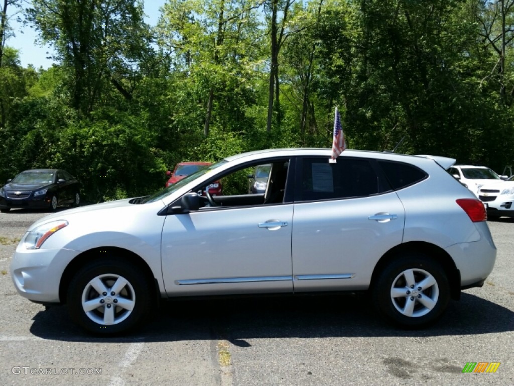 2012 Rogue S Special Edition AWD - Brilliant Silver / Black photo #12