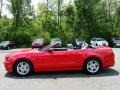 2014 Race Red Ford Mustang V6 Convertible  photo #10