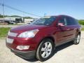 Red Jewel Tintcoat 2010 Chevrolet Traverse LTZ AWD