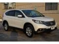 2012 White Diamond Pearl Honda CR-V EX 4WD  photo #3