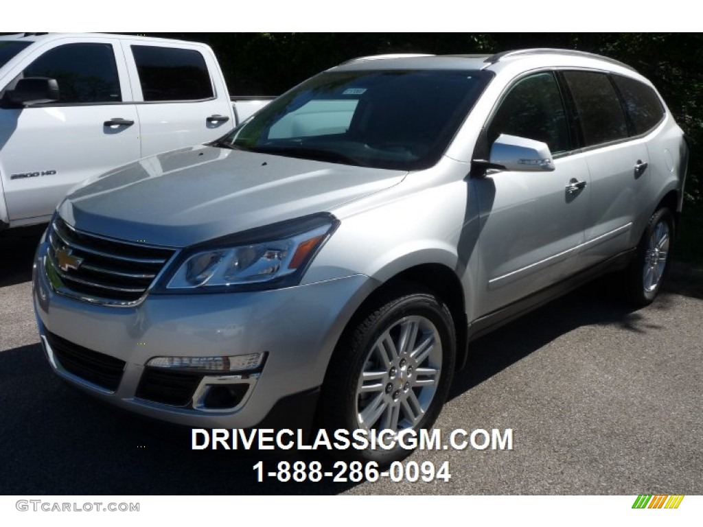 2015 Traverse LT AWD - Silver Ice Metallic / Ebony photo #1