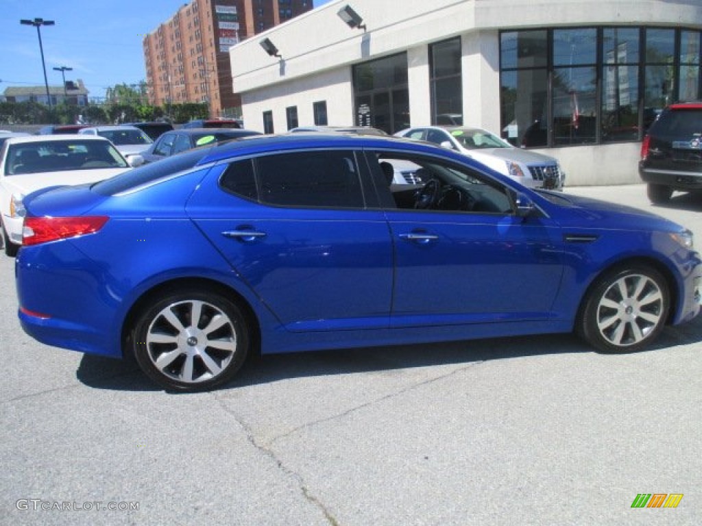 2011 Optima SX - Corsa Blue / Black Sport photo #7