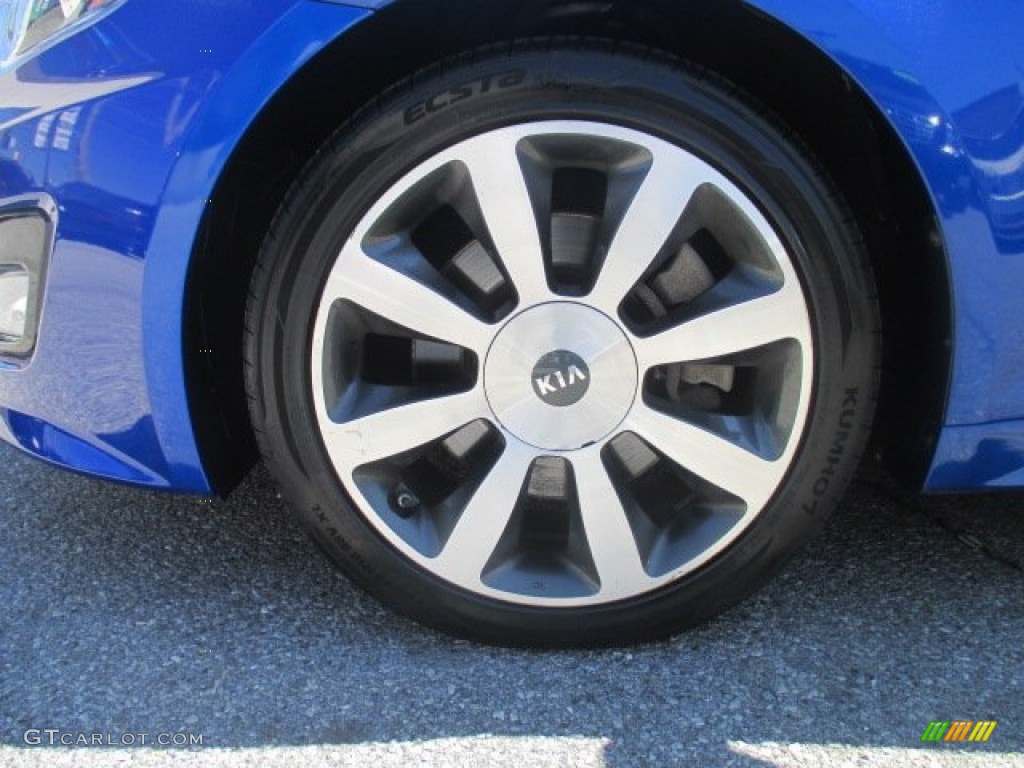 2011 Optima SX - Corsa Blue / Black Sport photo #9