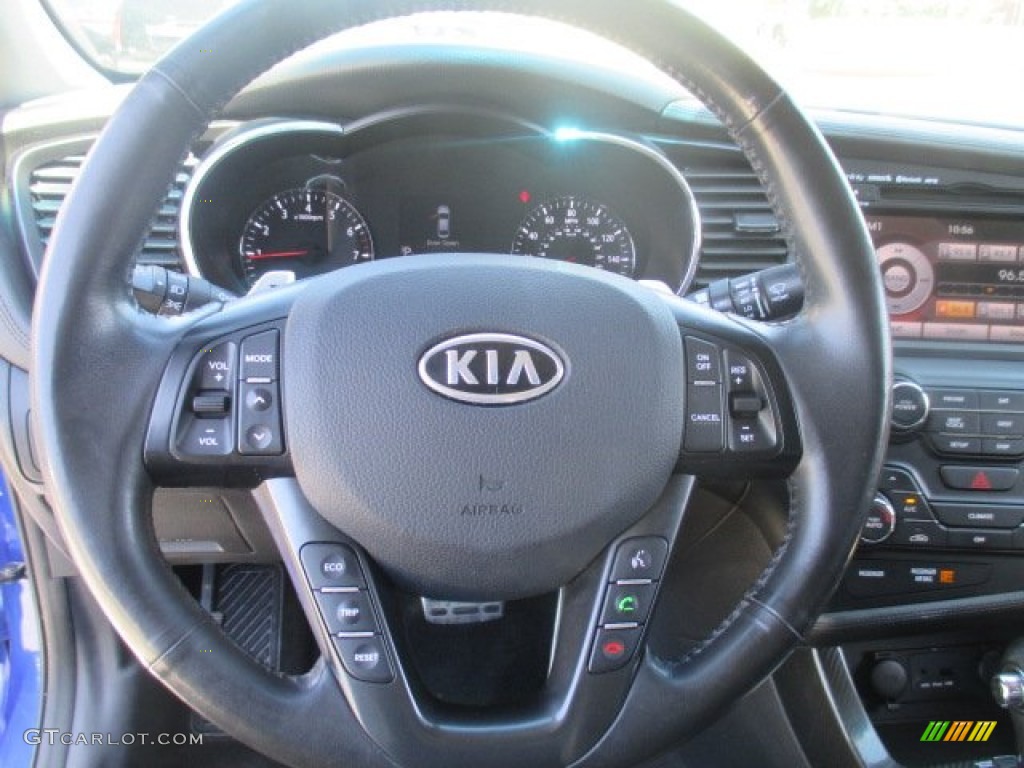 2011 Optima SX - Corsa Blue / Black Sport photo #13