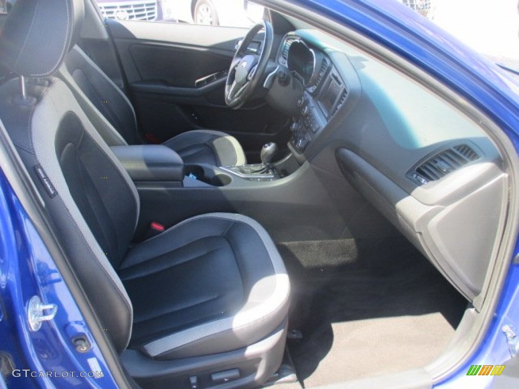 2011 Optima SX - Corsa Blue / Black Sport photo #30