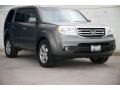 Polished Metal Metallic 2012 Honda Pilot EX