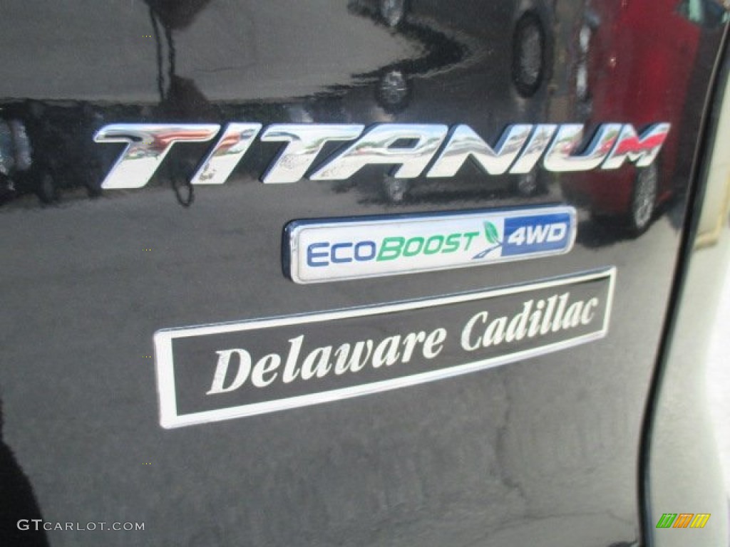 2014 Escape Titanium 2.0L EcoBoost 4WD - Tuxedo Black / Charcoal Black photo #39