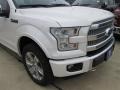 2015 White Platinum Tricoat Ford F150 Platinum SuperCrew 4x4  photo #2