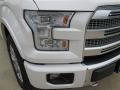 2015 White Platinum Tricoat Ford F150 Platinum SuperCrew 4x4  photo #3