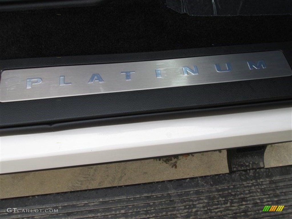 2015 F150 Platinum SuperCrew 4x4 - White Platinum Tricoat / Platinum Brunello photo #26