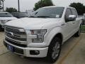 2015 White Platinum Tricoat Ford F150 Platinum SuperCrew 4x4  photo #38