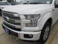 2015 White Platinum Tricoat Ford F150 Platinum SuperCrew 4x4  photo #39