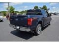 2015 Blue Jeans Metallic Ford F150 Lariat SuperCrew 4x4  photo #5