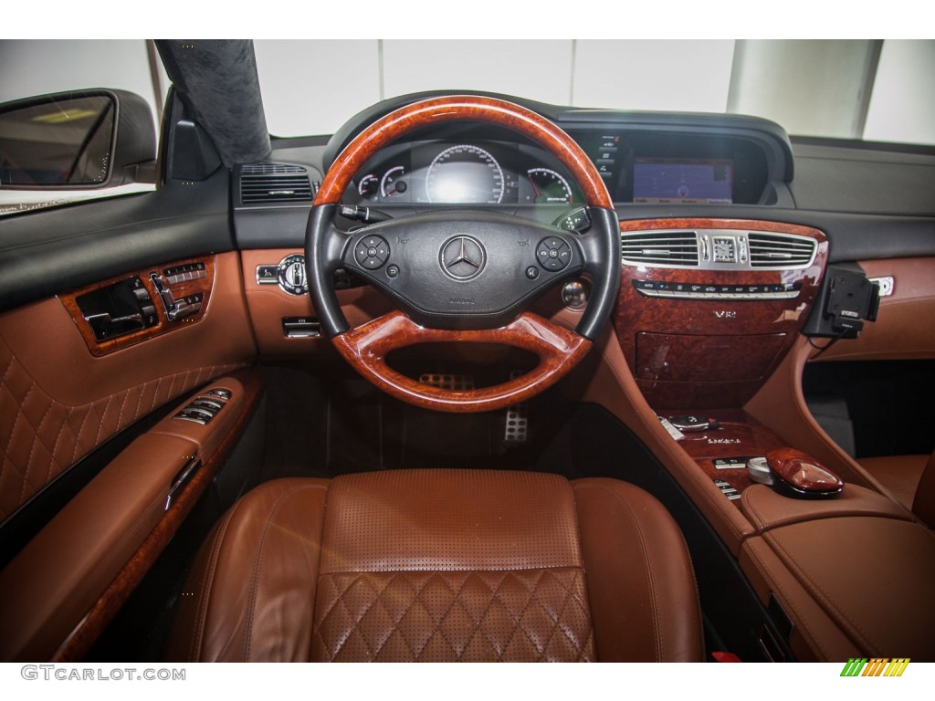 designo Saddle Brown Interior 2011 Mercedes-Benz CL 65 AMG Photo #104208687