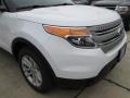 2015 Oxford White Ford Explorer FWD  photo #2
