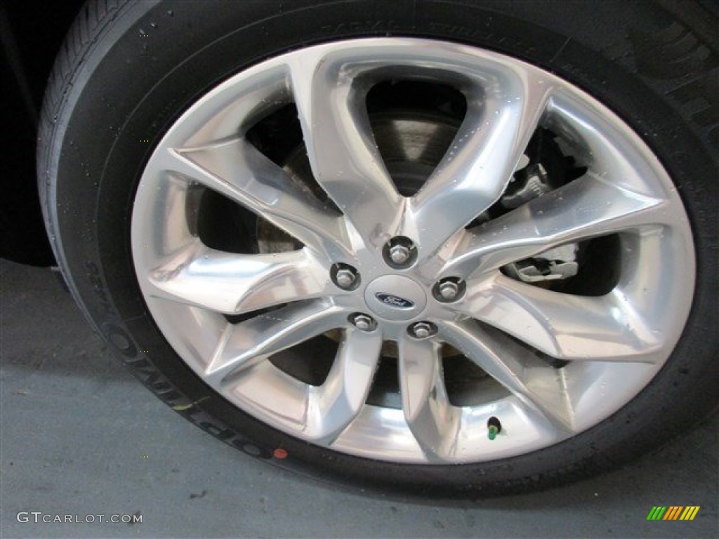 2015 Explorer XLT - Magnetic / Charcoal Black photo #4