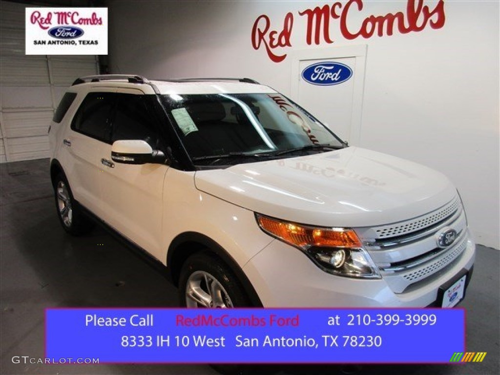 White Platinum Ford Explorer