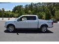 2015 Ingot Silver Metallic Ford F150 Lariat SuperCrew 4x4  photo #9