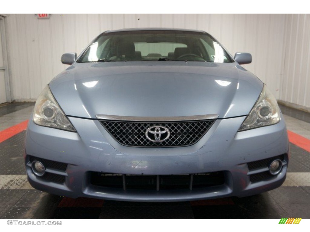 2007 Solara SE Coupe - Cosmic Blue Metallic / Dark Stone photo #4