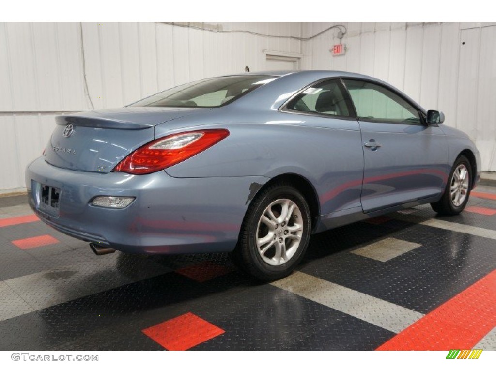 2007 Solara SE Coupe - Cosmic Blue Metallic / Dark Stone photo #7