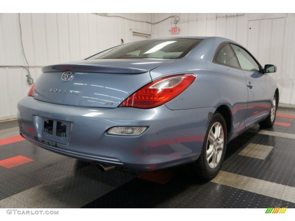 2007 Solara SE Coupe - Cosmic Blue Metallic / Dark Stone photo #8