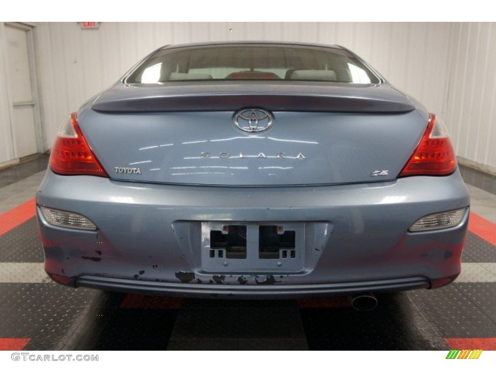 2007 Solara SE Coupe - Cosmic Blue Metallic / Dark Stone photo #9