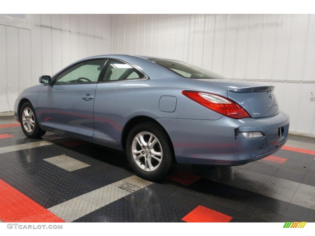2007 Solara SE Coupe - Cosmic Blue Metallic / Dark Stone photo #11