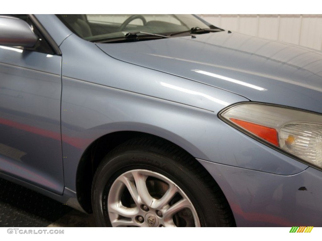 2007 Solara SE Coupe - Cosmic Blue Metallic / Dark Stone photo #42
