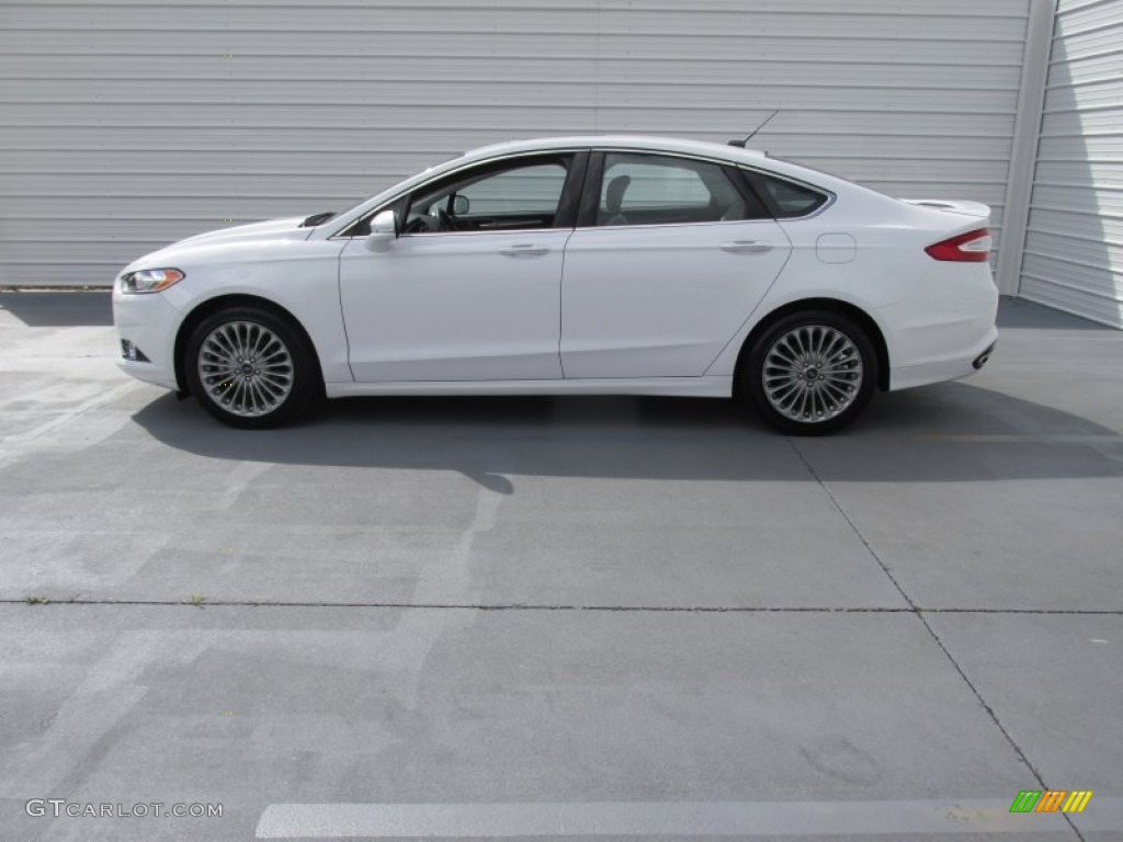 2015 Fusion Titanium - Oxford White / Medium Soft Ceramic photo #3