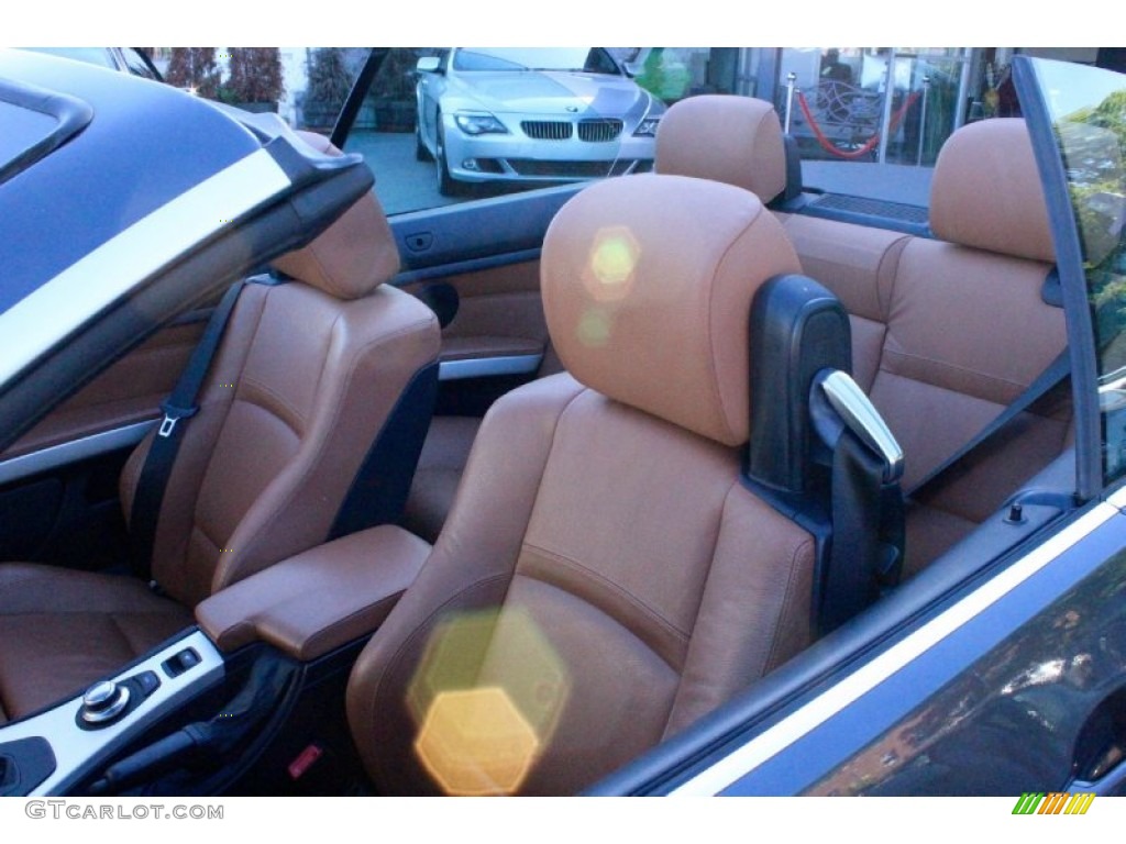 2008 3 Series 335i Convertible - Space Grey Metallic / Saddle Brown/Black photo #12