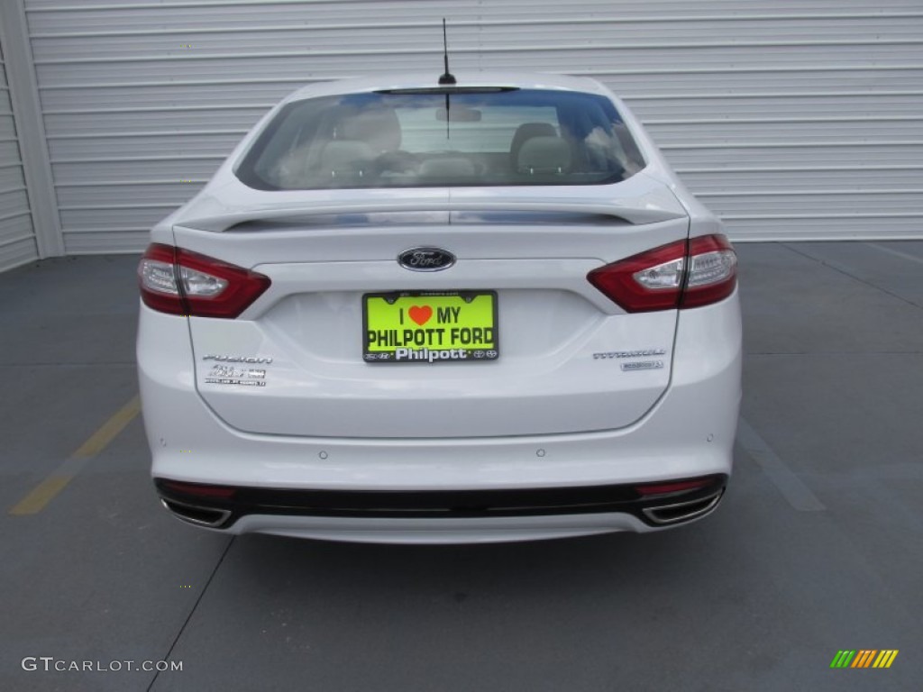 2015 Fusion Titanium - Oxford White / Medium Soft Ceramic photo #10