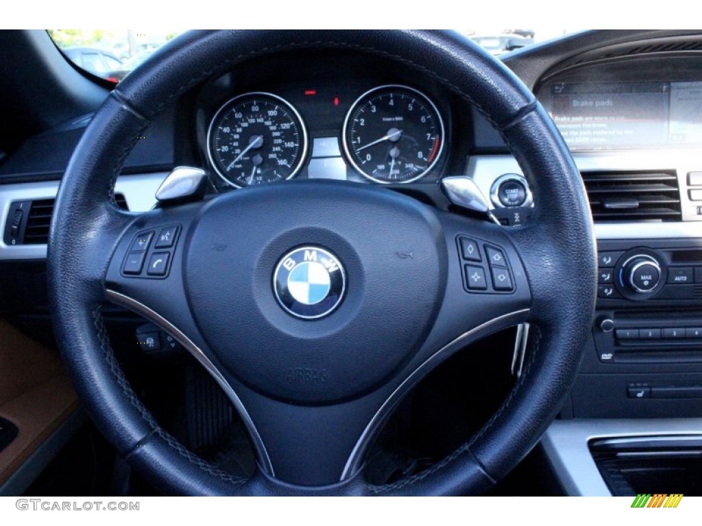 2008 3 Series 335i Convertible - Space Grey Metallic / Saddle Brown/Black photo #17