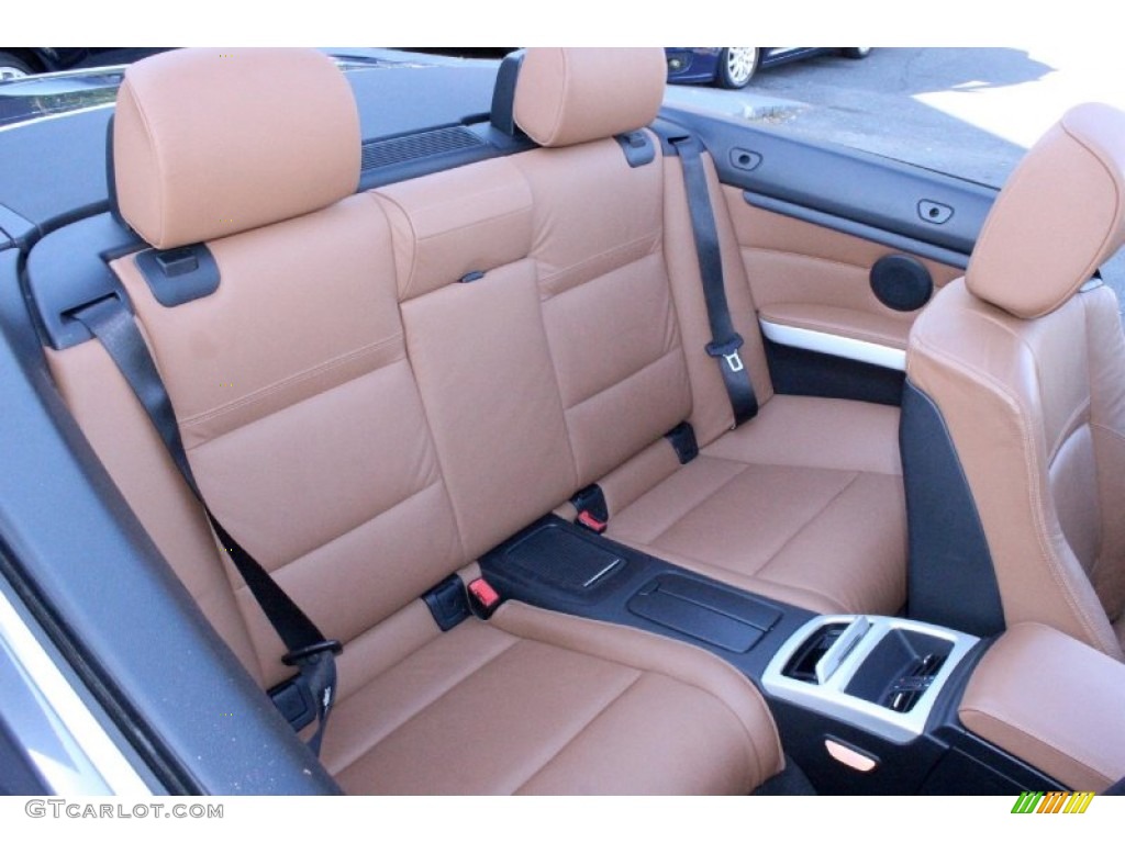 2008 3 Series 335i Convertible - Space Grey Metallic / Saddle Brown/Black photo #23