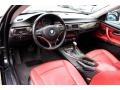 2007 BMW 3 Series Coral Red/Black Interior Interior Photo
