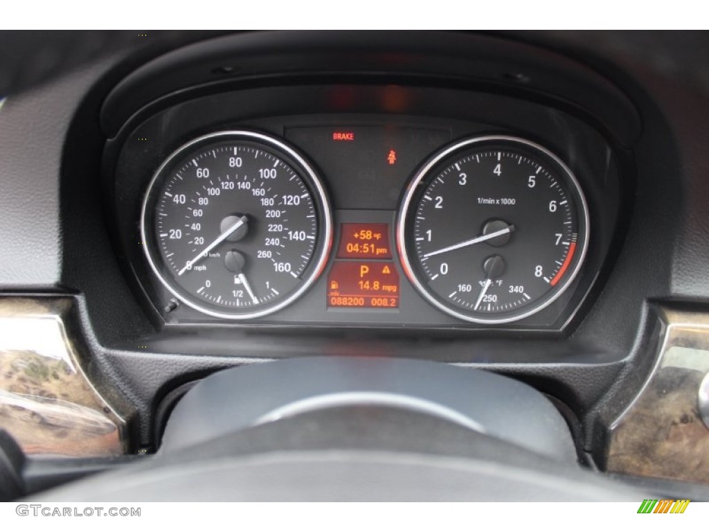 2007 BMW 3 Series 335i Coupe Gauges Photo #104216445