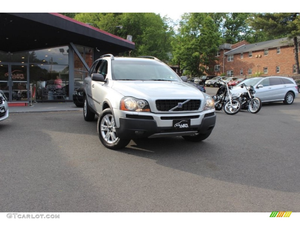 2004 XC90 T6 AWD - Silver Metallic / Graphite photo #1