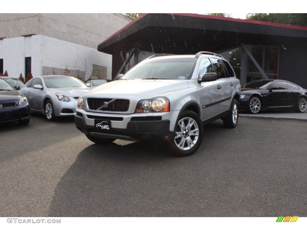 2004 XC90 T6 AWD - Silver Metallic / Graphite photo #3