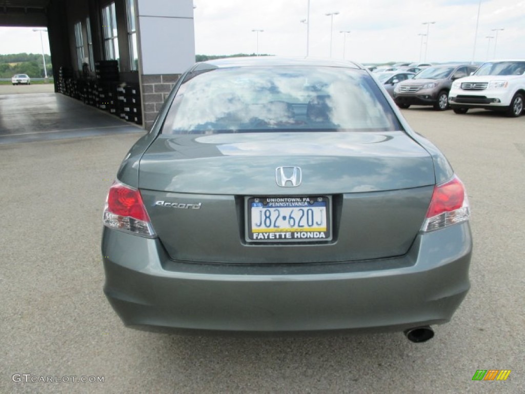 2009 Accord EX Sedan - Mystic Green Metallic / Gray photo #3