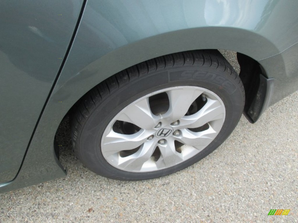 2009 Accord EX Sedan - Mystic Green Metallic / Gray photo #16