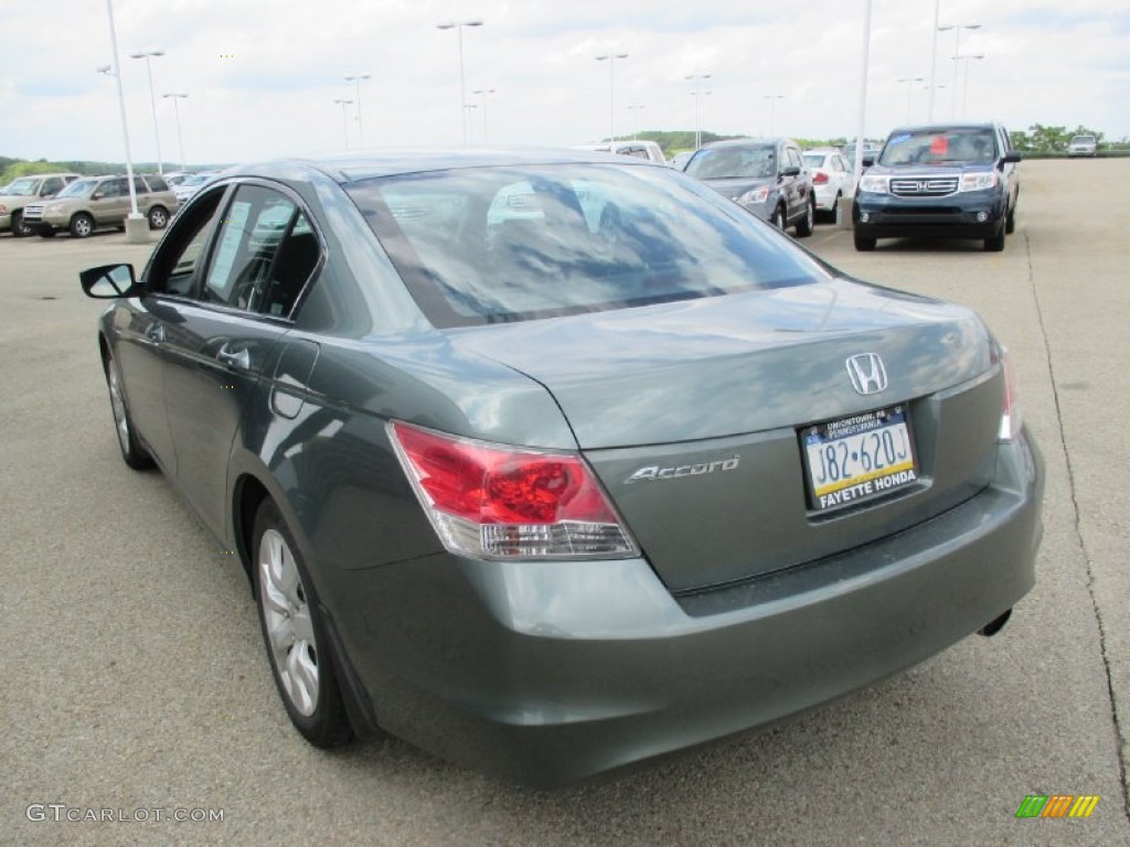 2009 Accord EX Sedan - Mystic Green Metallic / Gray photo #17