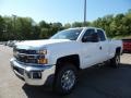 2015 Summit White Chevrolet Silverado 2500HD LT Double Cab 4x4  photo #1