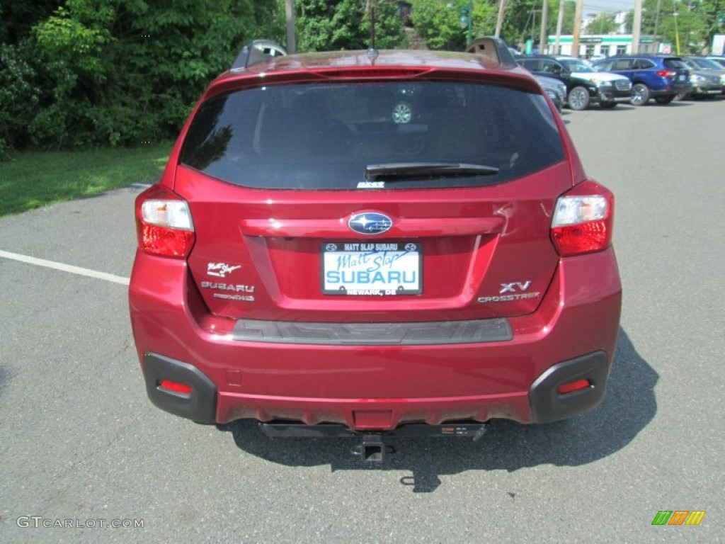 2014 XV Crosstrek 2.0i Limited - Venetian Red Pearl / Ivory photo #7