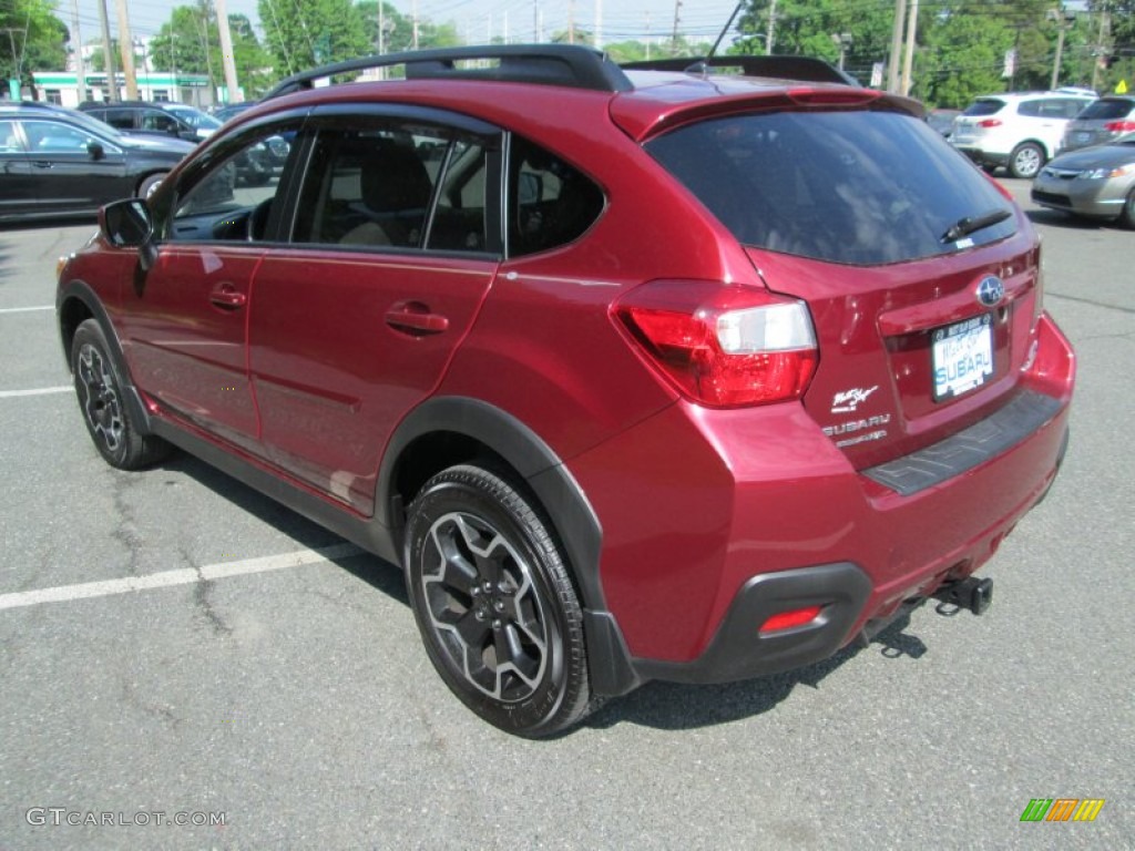 2014 XV Crosstrek 2.0i Limited - Venetian Red Pearl / Ivory photo #8