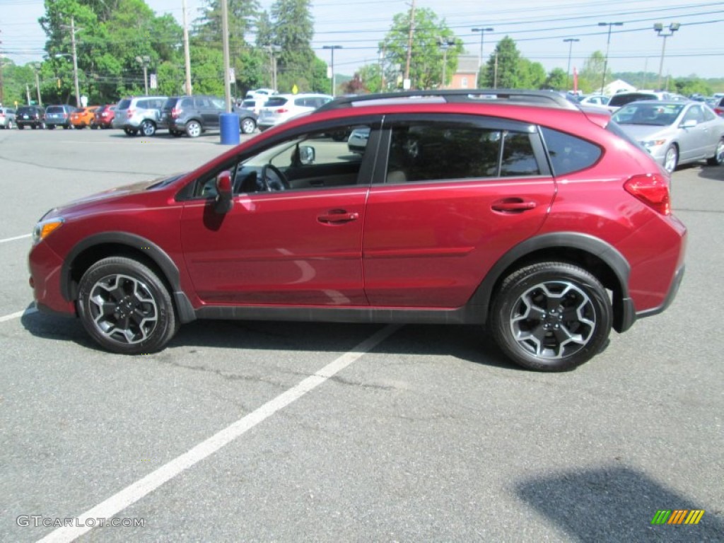 2014 XV Crosstrek 2.0i Limited - Venetian Red Pearl / Ivory photo #9