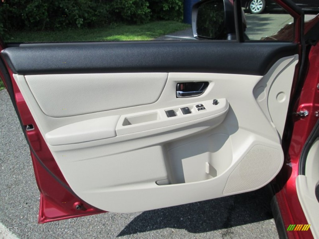 2014 XV Crosstrek 2.0i Limited - Venetian Red Pearl / Ivory photo #12