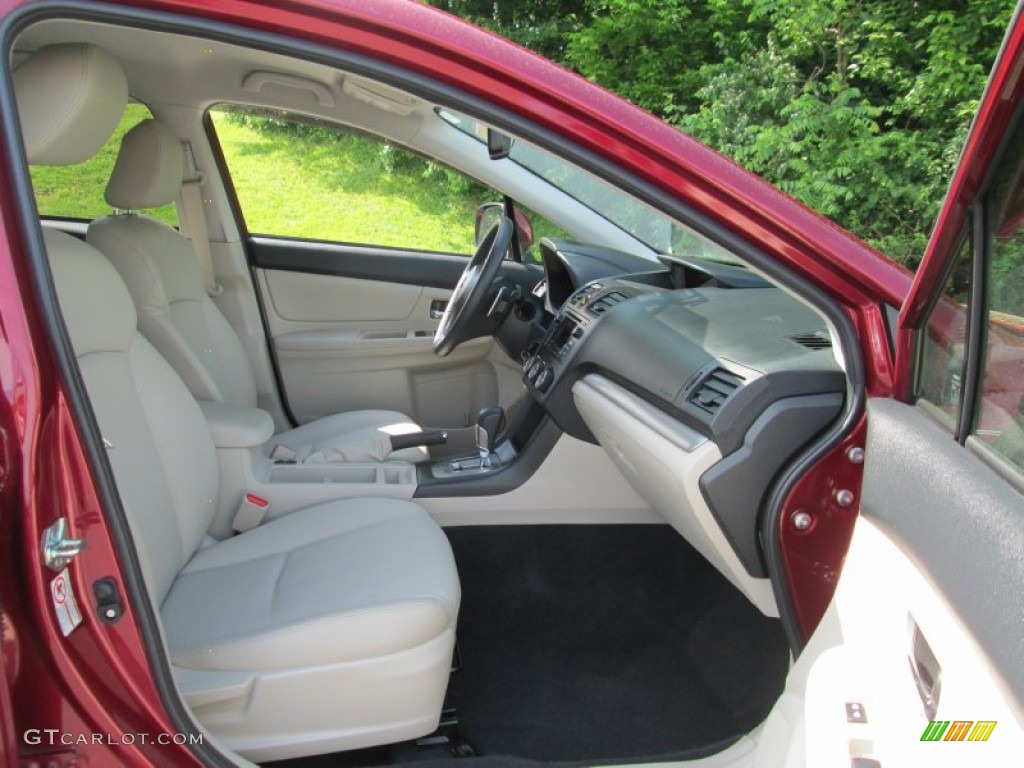 2014 XV Crosstrek 2.0i Limited - Venetian Red Pearl / Ivory photo #17