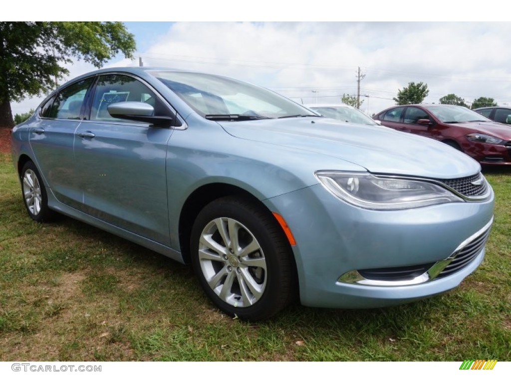 Crystal Blue Pearl 2015 Chrysler 200 Limited Exterior Photo #104224936