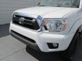 2015 Super White Toyota Tacoma V6 PreRunner Double Cab  photo #10